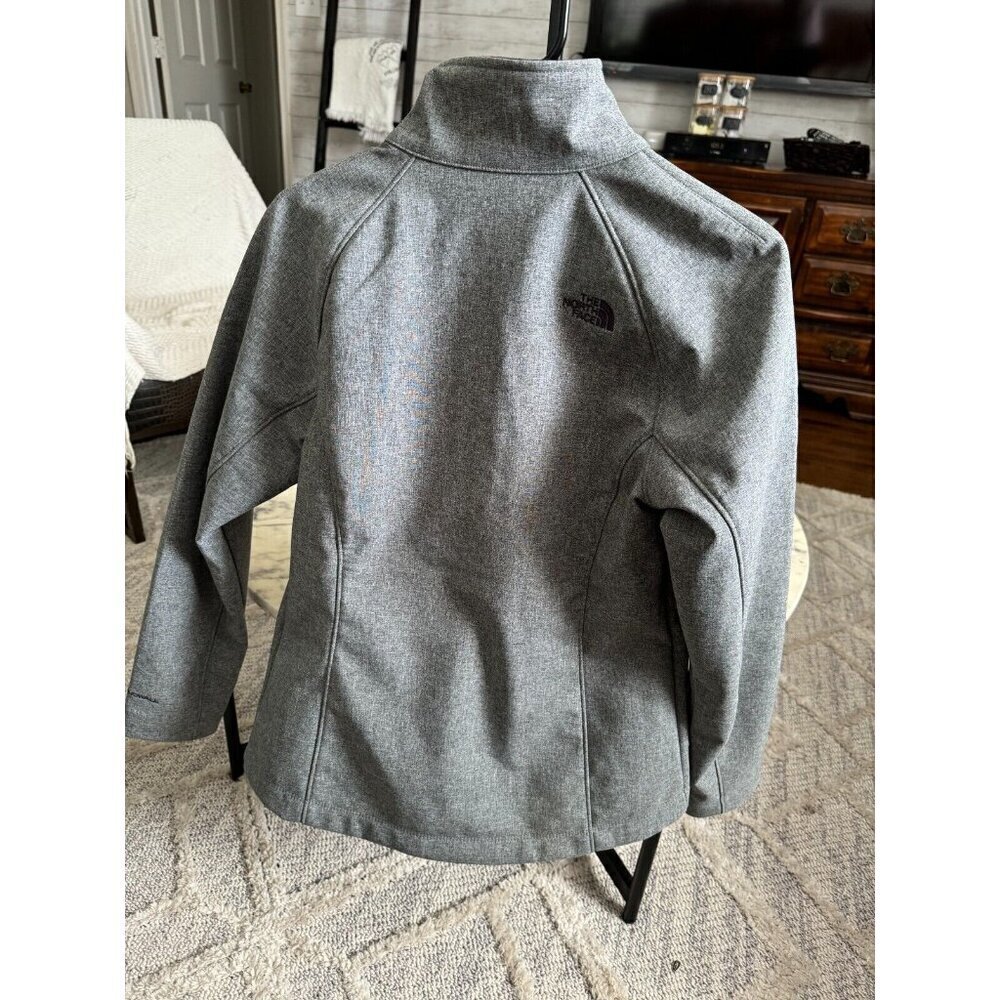 The North Face Windwall Softshell Waterproof Gray Women's Jacket Size M - Picture 3 of 6
